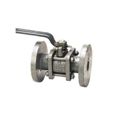 Sant Cast Iron Ball Valve Renewable Teflon Seat 100 mm, CI 18